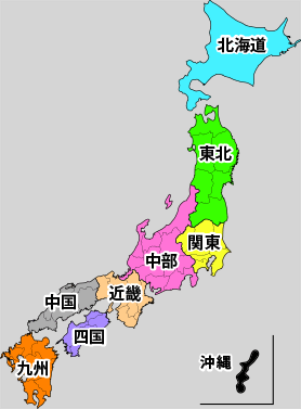 日本地図
